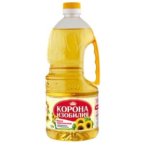 КORONA IZOBI0LIJA saulespuķu eļļa, rafinēta, dezodorēta, 1700 ml